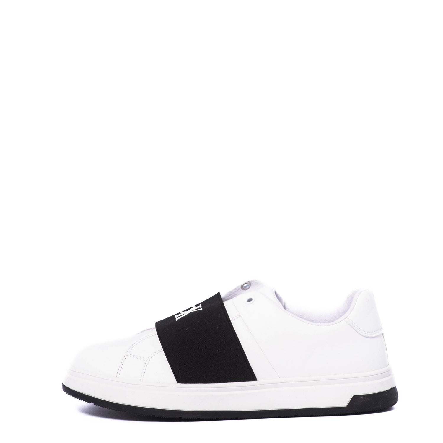 Tenis Calvin Klein Kids Low Cut Lace-Up Sneaker White/Black