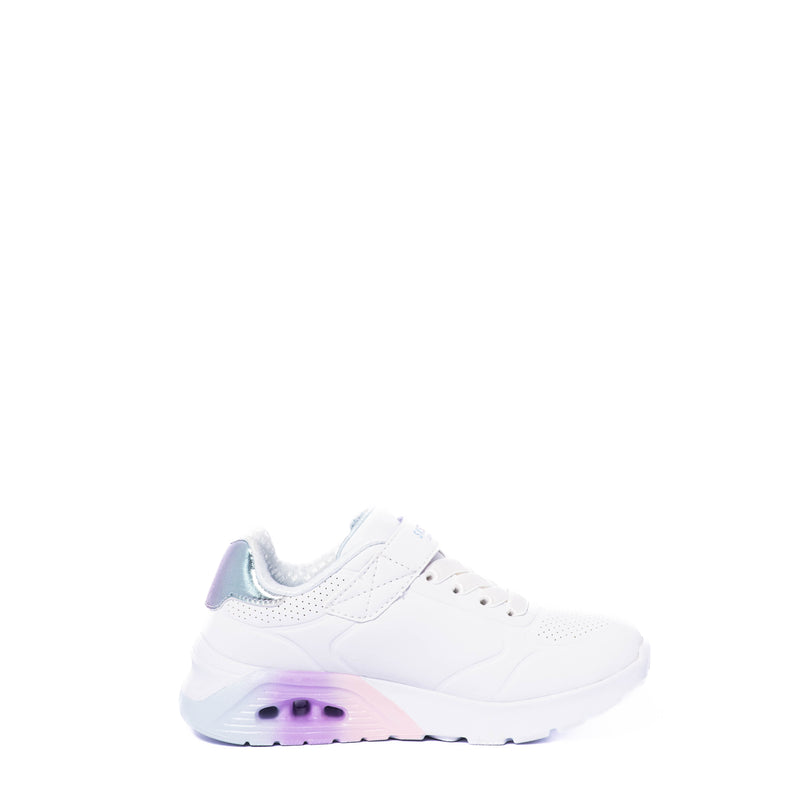 Tenis Skechers Kids Uno Lite 2.0 Vivid Metallic White
