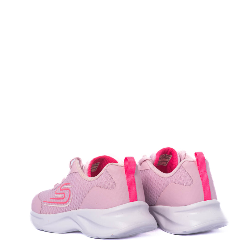 Tenis Skechers Kids Dynamatic-Monstop Sprint Lt Pink/Hot Pink