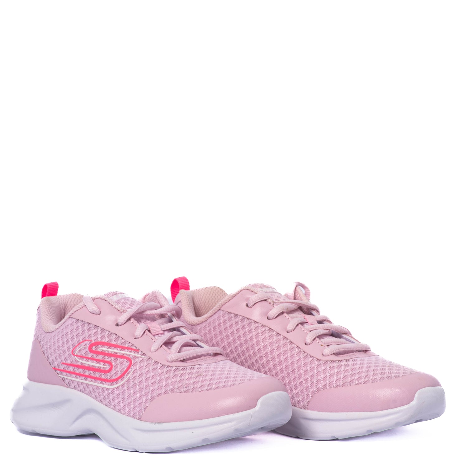 Tenis Skechers Kids Dynamatic-Monstop Sprint Lt Pink/Hot Pink
