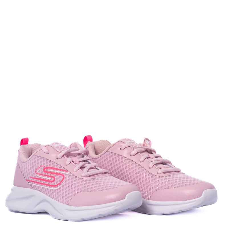 Tenis Skechers Kids Dynamatic-Monstop Sprint Lt Pink/Hot Pink