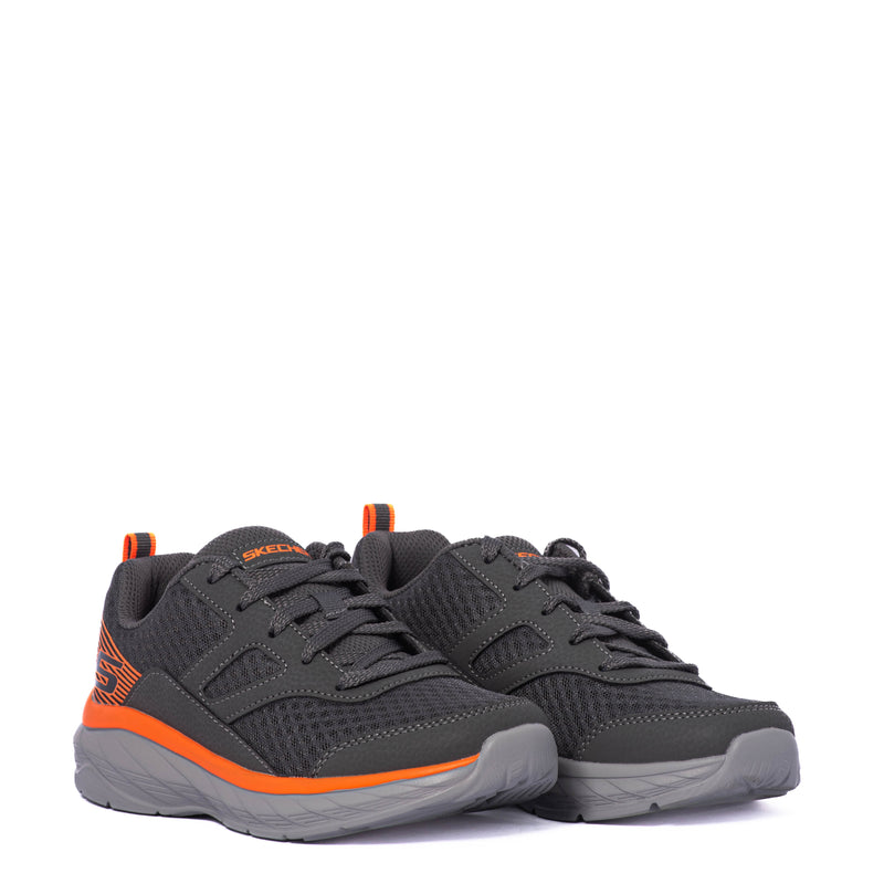 Tenis Skechers Kids Boundless Unmatched Pace Charcoal/Orange