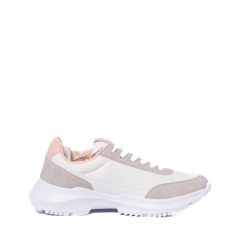 Tenis Calvin Klein Kids Low Cut Lace-Up Skeaker Grey/White