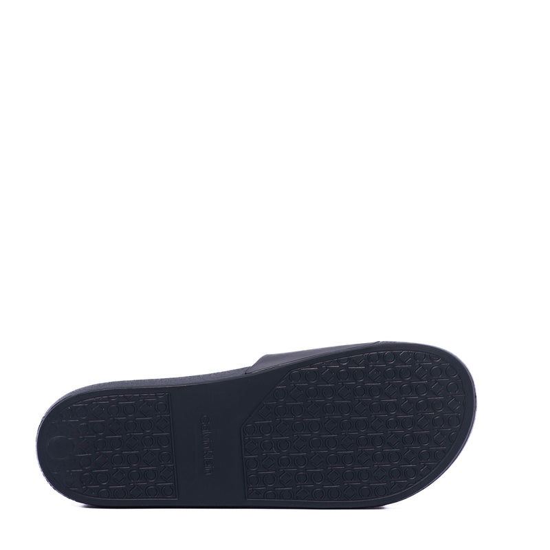Chanclas Calvin Klein Pool Slide Rubber Calvin Navy