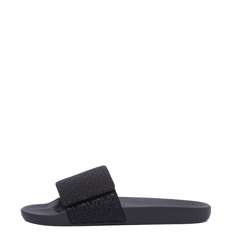 Chanclas Calvin Klein Adj Polo Slide Jaq Mono
