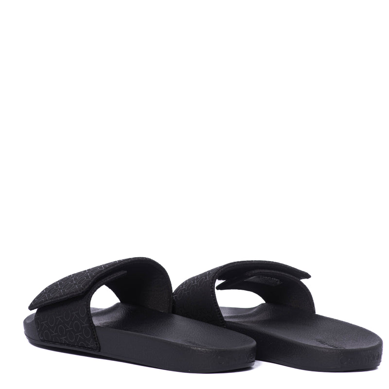 Chanclas Calvin Klein Adj Polo Slide Jaq Mono