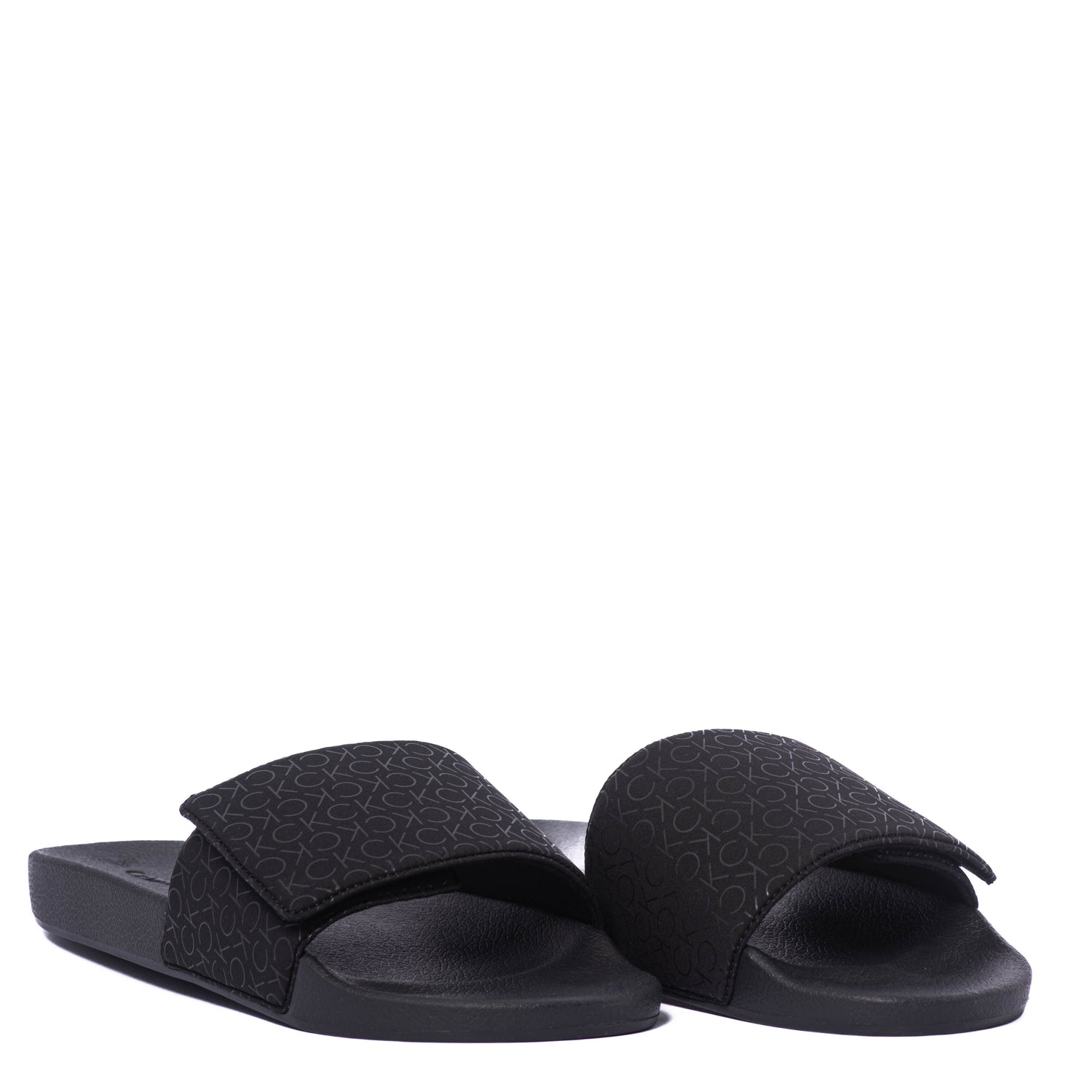 Chanclas Calvin Klein Adj Polo Slide Jaq Mono