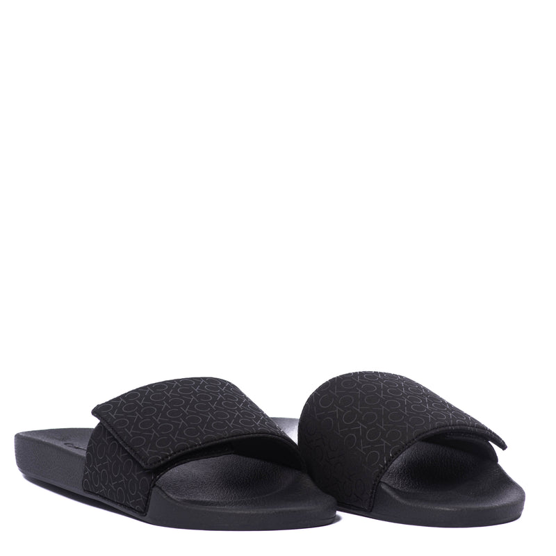 Chanclas Calvin Klein Adj Polo Slide Jaq Mono