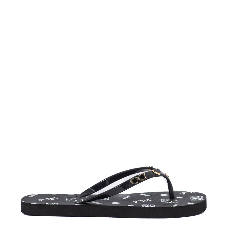 Chanclas Karl Lagerfeld Paris Zaid Pvc Black