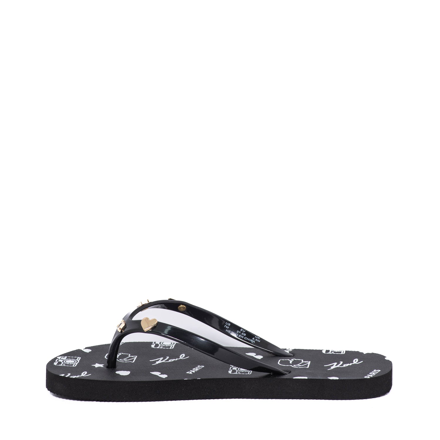 Chanclas Karl Lagerfeld Paris Zaid Pvc Black