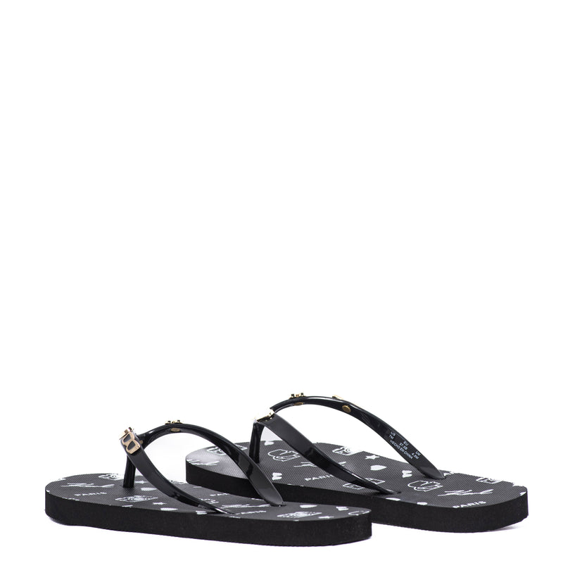 Chanclas Karl Lagerfeld Paris Zaid Pvc Black