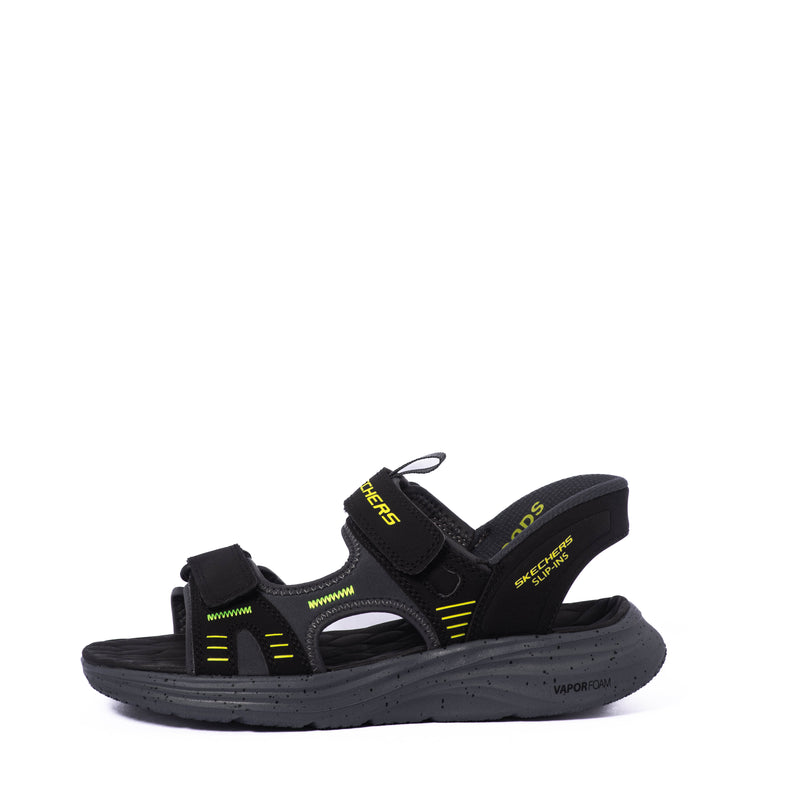 Chanclas Skechers Vapor Foam Sandal Korro Black Lime
