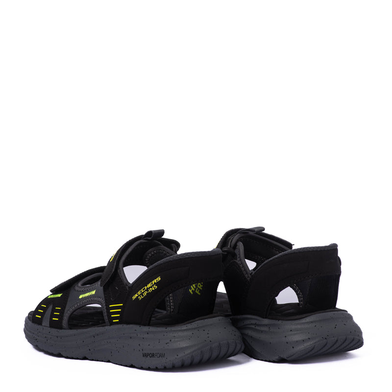 Chanclas Skechers Vapor Foam Sandal Korro Black Lime