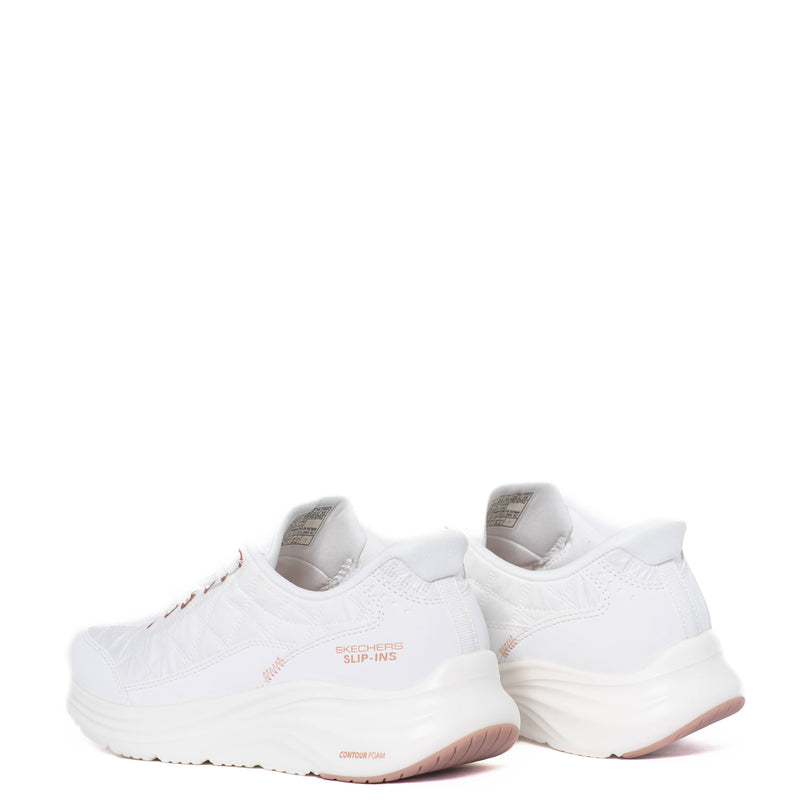 Tenis Skechers Contour Foam Golden Hour White Rose Gold