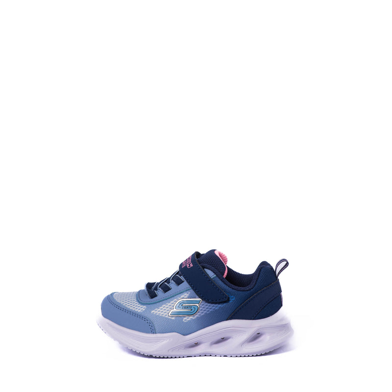 Tenis Skechers Kids Lights Skechers Sola Glow Ombre Deluxe Navy