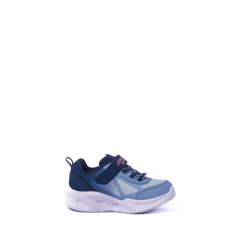 Tenis Skechers Kids Lights Skechers Sola Glow Ombre Deluxe Navy