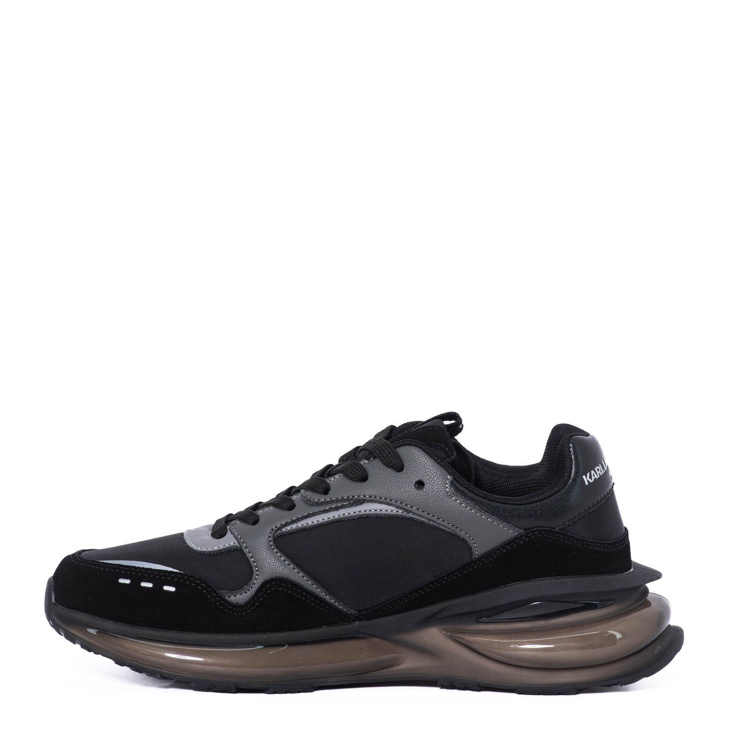 Tenis Karl Lagerfeld Paris Leather/Textile Black/Grey