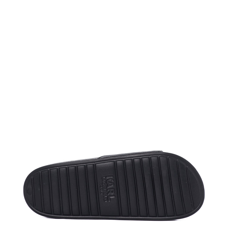 Chanclas Karl Lagerfeld Paris Ziven Nappa Pu Black