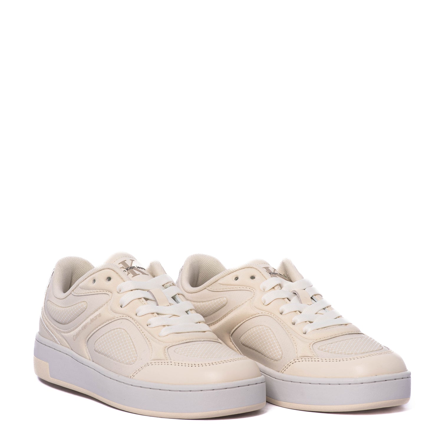 Tenis Calvin Klein Basket Cupsole Low Mix In Mtl