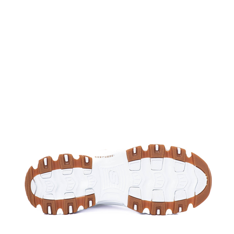 Tenis Skechers D'lites Good Neutral/White