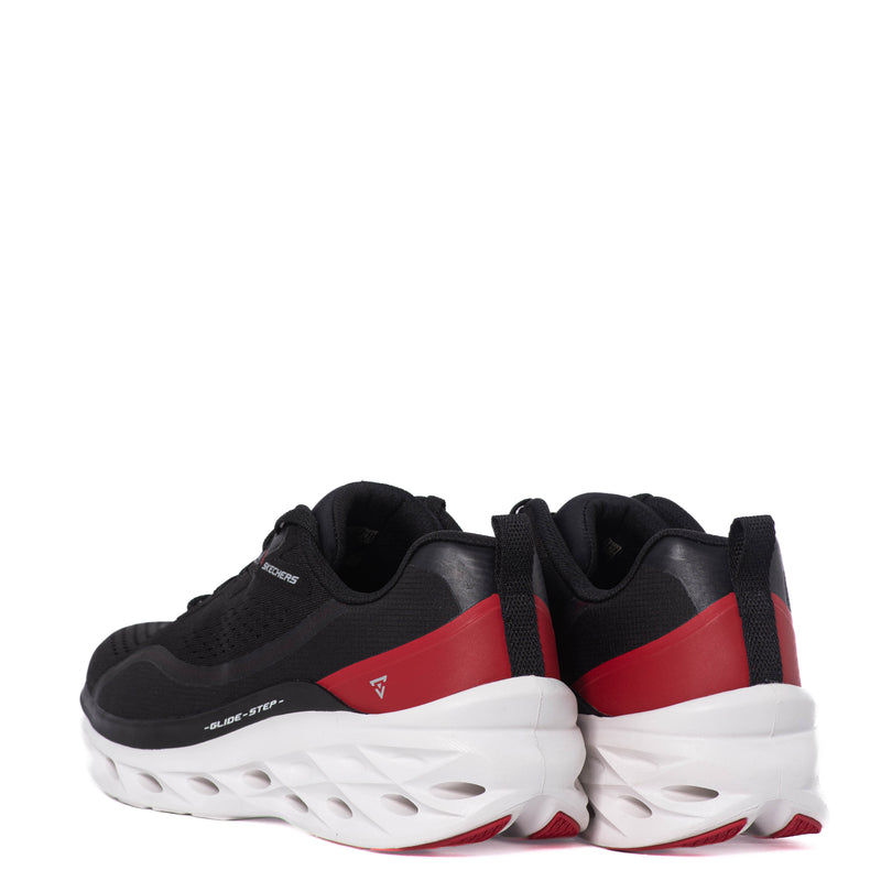 Tenis Skechers Glide-Step Swift-Midio Black/Red