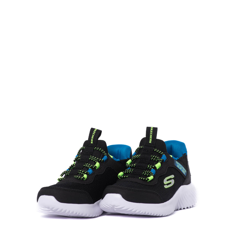 Tenis Skechers Kids Bounder Brisk Burst Black/Blue/Lime
