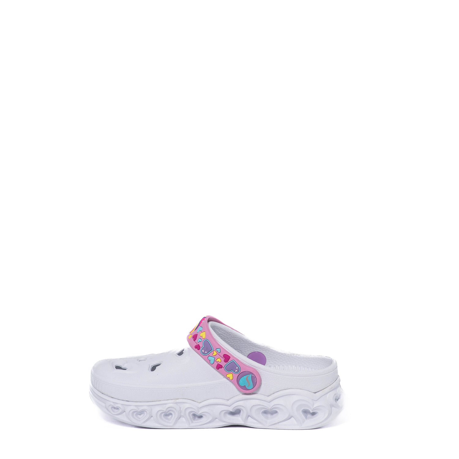 Chanclas Skechers Kids  S Loght-Light Hearted-Unicorng & Sunghine White