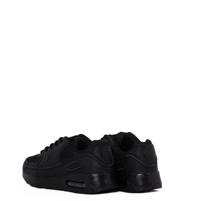Tenis Beverly Hills Polo Club Kids Asher Black/Black Outsole