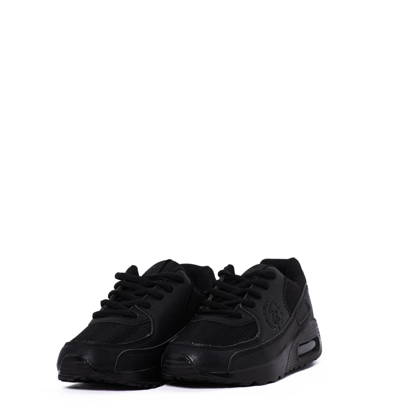 Tenis Beverly Hills Polo Club Kids Asher Black/Black Outsole