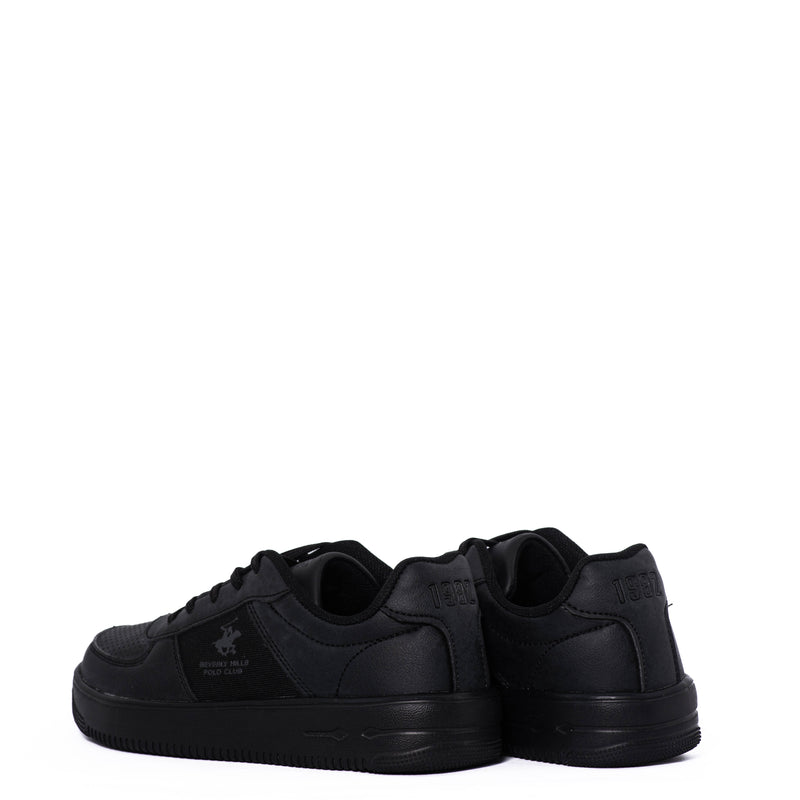 Tenis Beverly Hills Polo Club Kids Lit Black/Black Outsole
