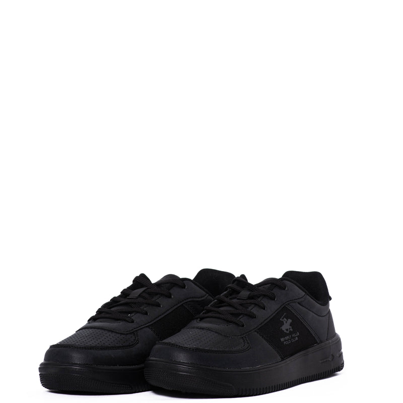Tenis Beverly Hills Polo Club Kids Lit Black/Black Outsole