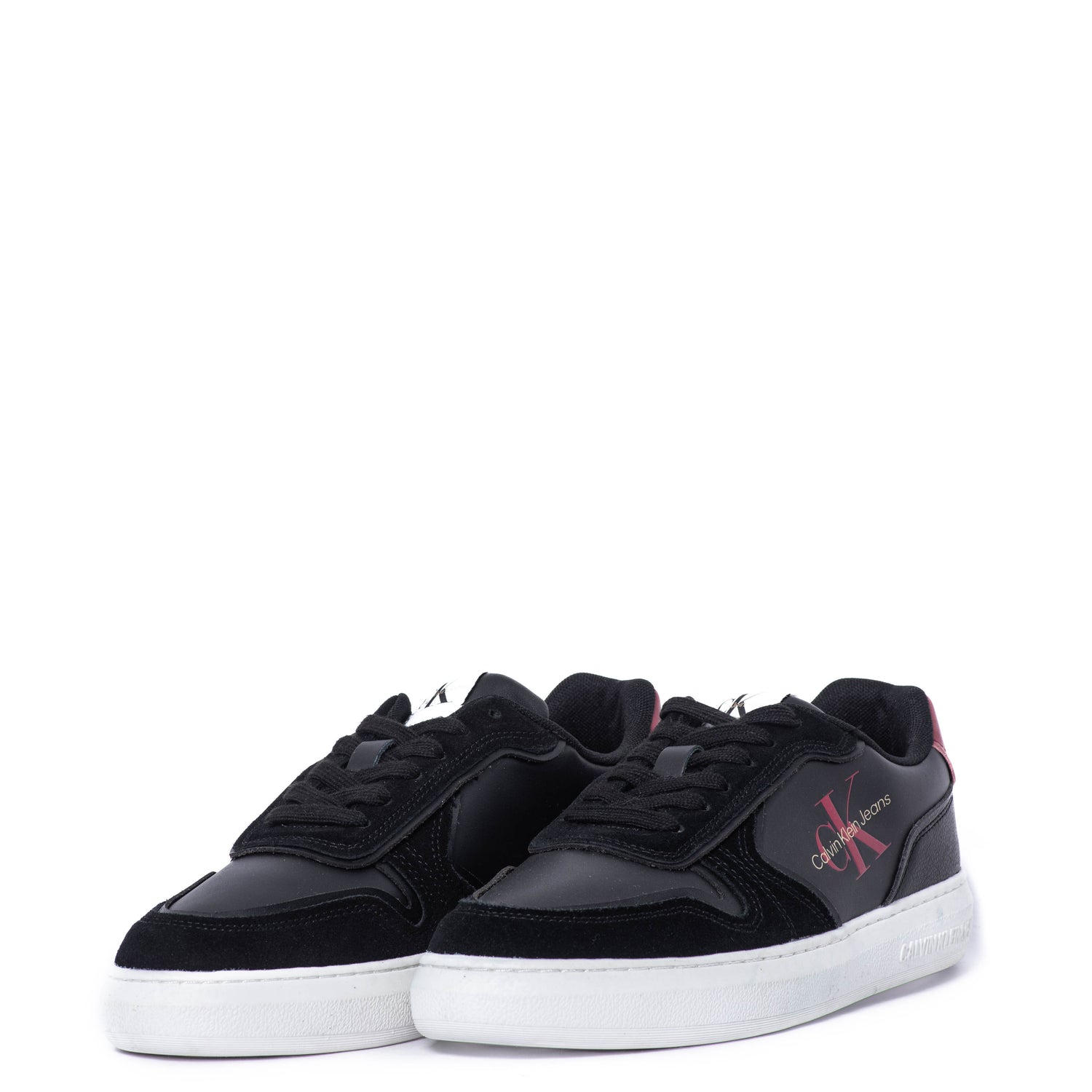 Tenis Calvin Klein Casual Cupsole Irregular Lines Black