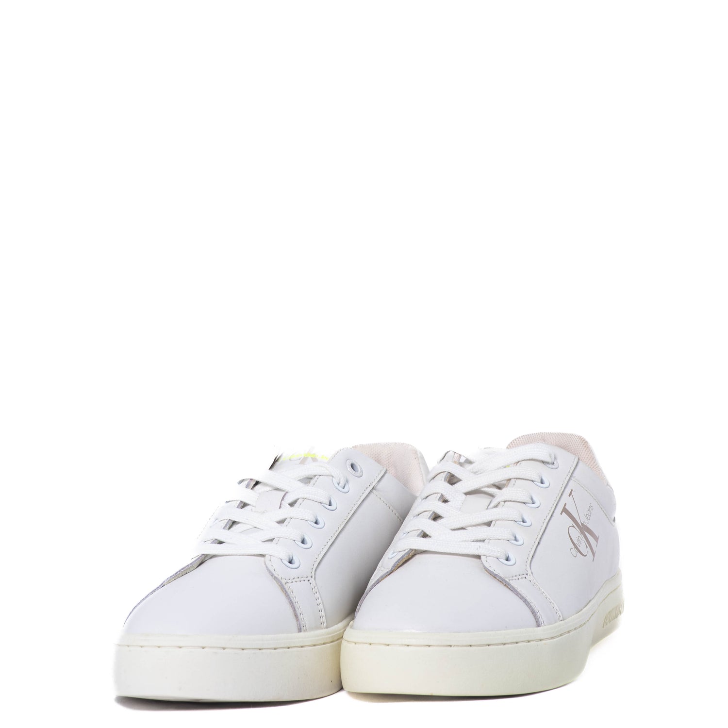 Tenis Calvin Klein Classic Cupsole Fluo Contrast White/Ancient White