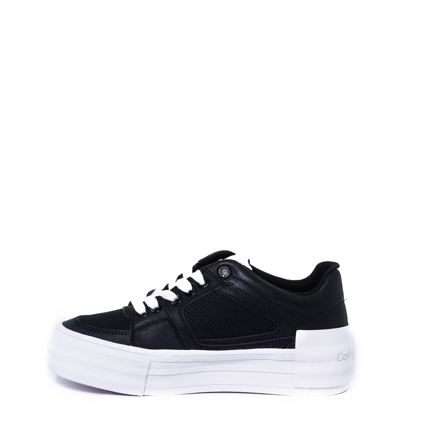 Tenis Calvin Klein Vulc Flatform Bold Fluo Contr Black/Live Mist