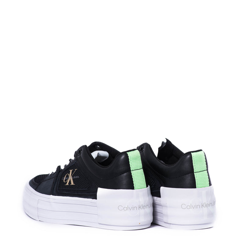 Tenis Calvin Klein Vulc Flatform Bold Fluo Contr Black/Live Mist