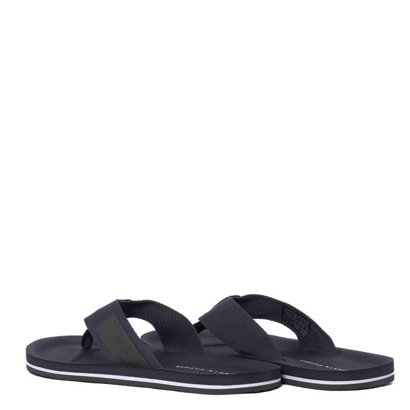 Chanclas Tommy Comfort Tumble Beach Sandal Dark Ash