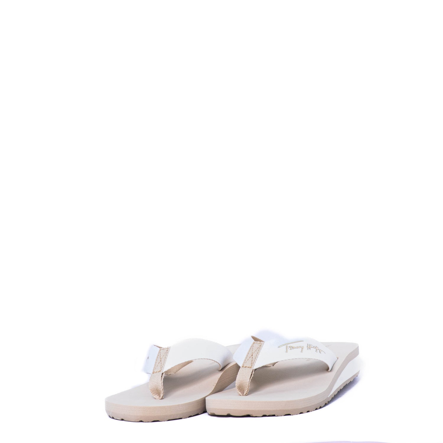 Chanclas Tommy Im Signature Detail Beach Sandal Light Sandalwood
