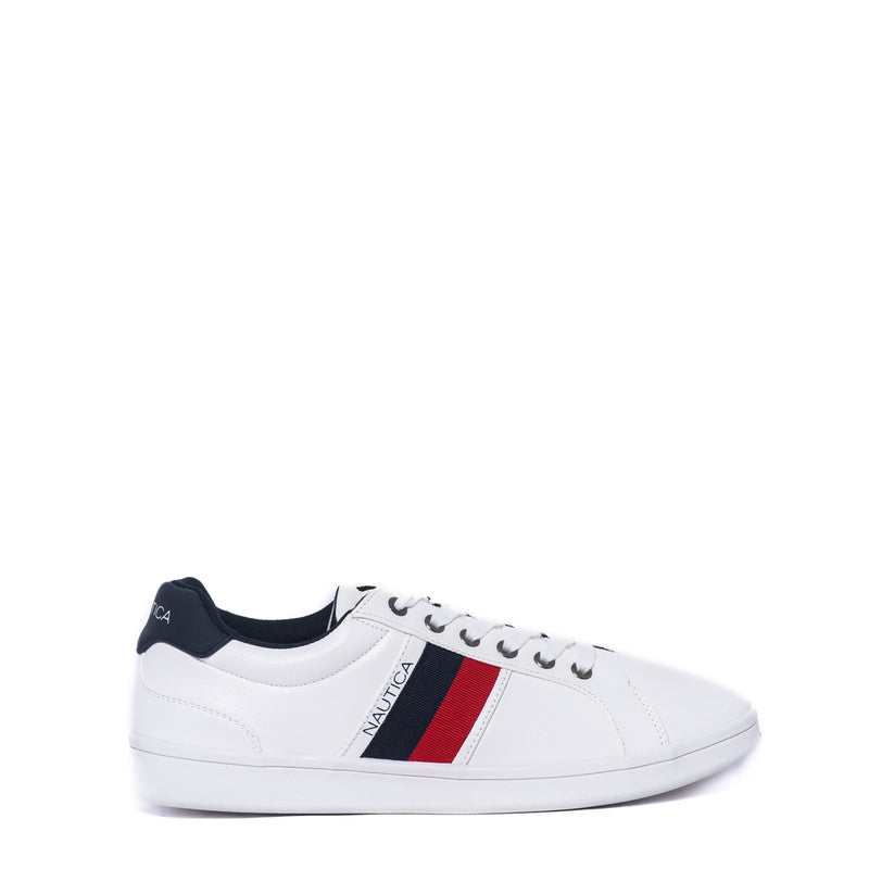 Tenis Nautica Henrey White/Red/Navy