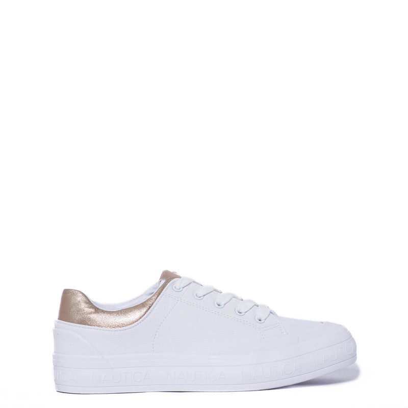 Tenis Nautica Lambie White/Rose Gold