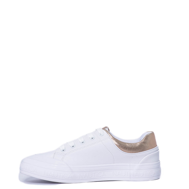Tenis Nautica Lambie White/Rose Gold