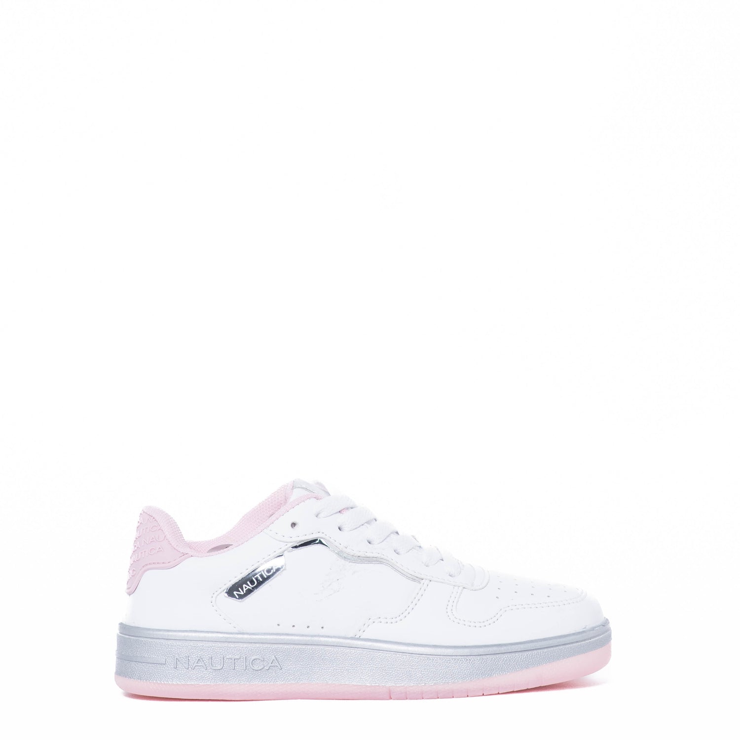 Tenis Nautica Kids Almina Girls Y/White/Silver/White