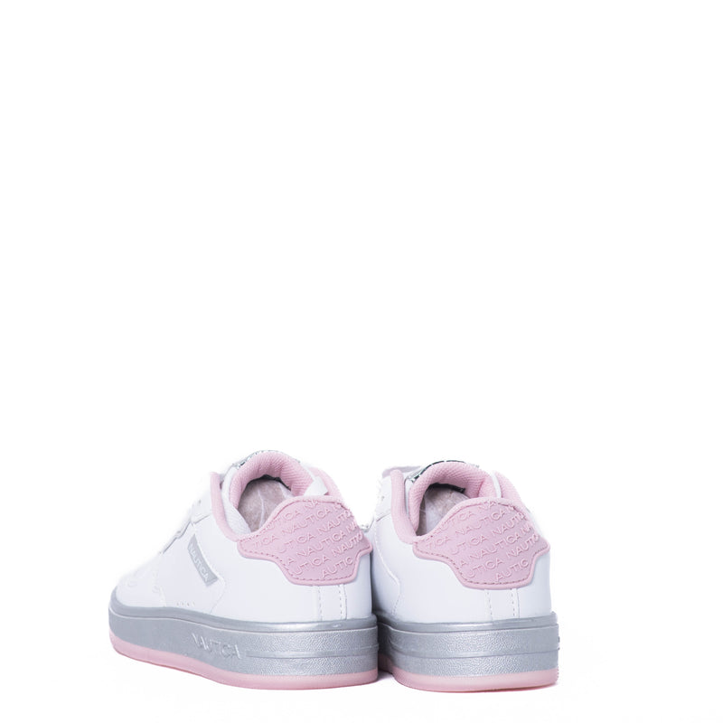 Tenis Nautica Kids Almina Girls Y/White/Silver/White