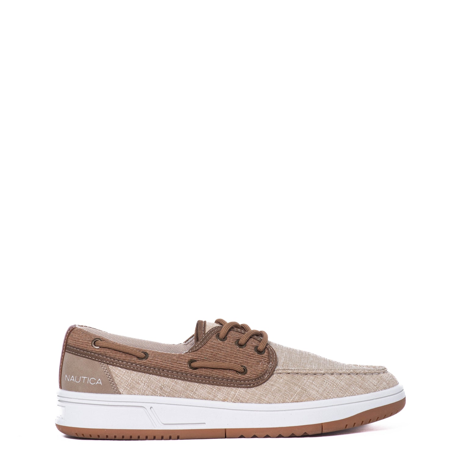 Tenis Nautica Ando Canvas Taupe