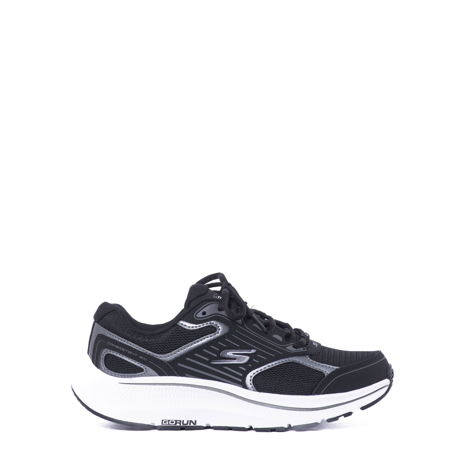 Tenis Skechers Go Run Consistent 2 0 Advantage Black/White