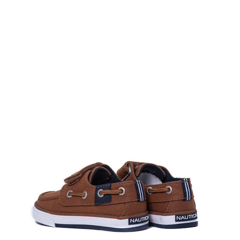 Tenis Nautica Kids Little River 5/Tan Pu Navy Pop