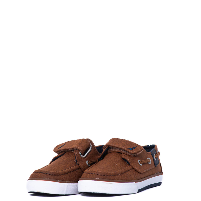 Tenis Nautica Kids Little River 5/Tan Pu Navy Pop