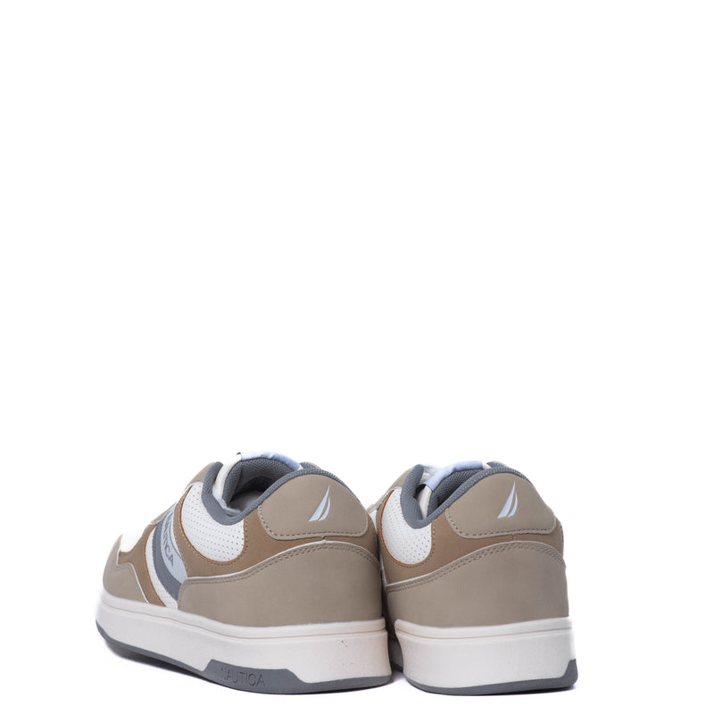 Tenis Nautica Dieter White/Taupe/Grey