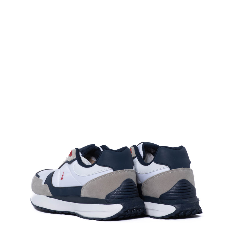 Tenis Nautica Till White/Navy
