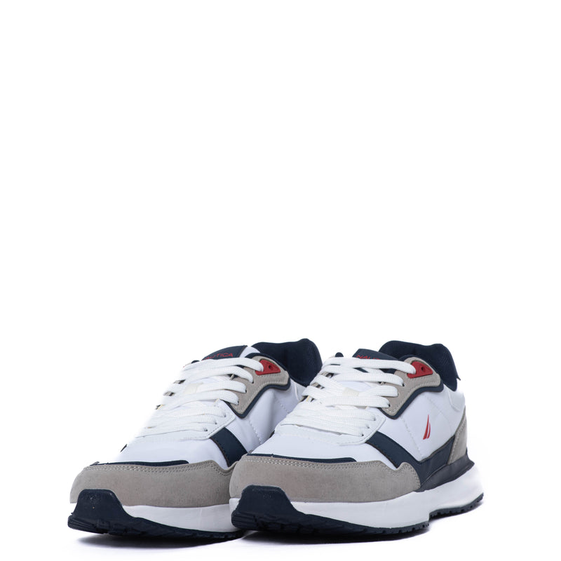 Tenis Nautica Till White/Navy
