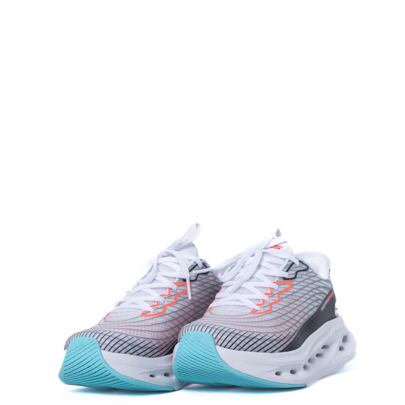 Tenis Skechers Max Cushioning Glide Step Sapphire White Multi